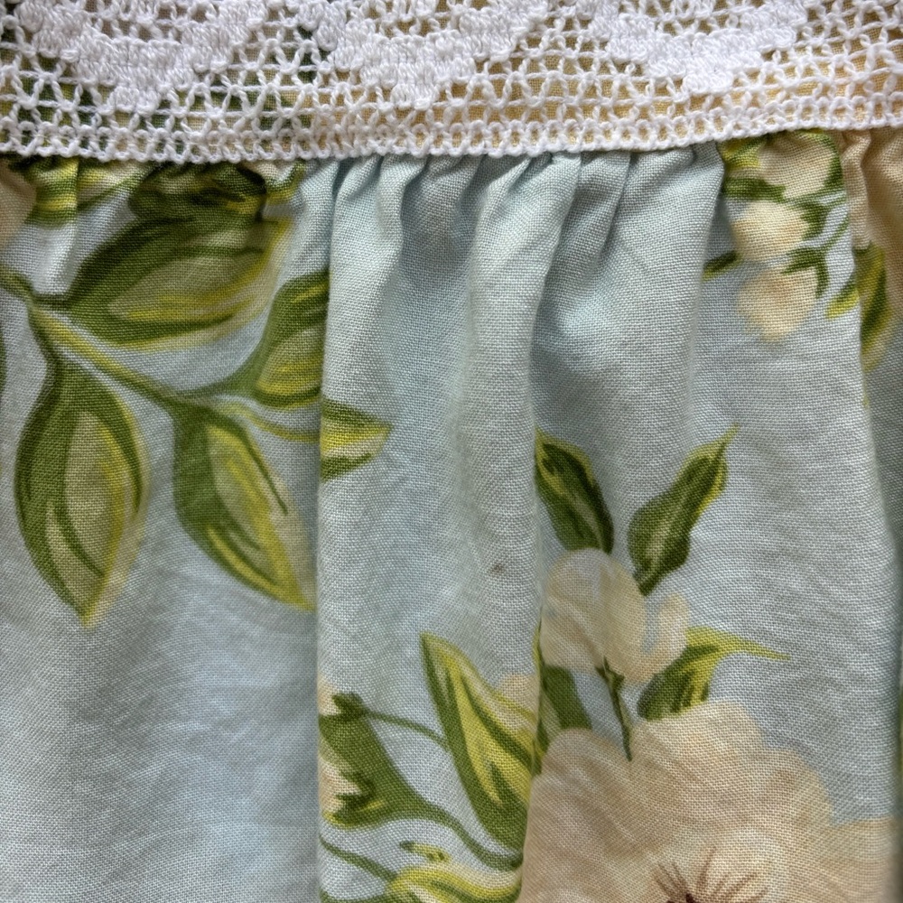 Kiwi + Punch Miami large smocked floral tiered sundress dress multicolor prairie - Picture 9 of 11